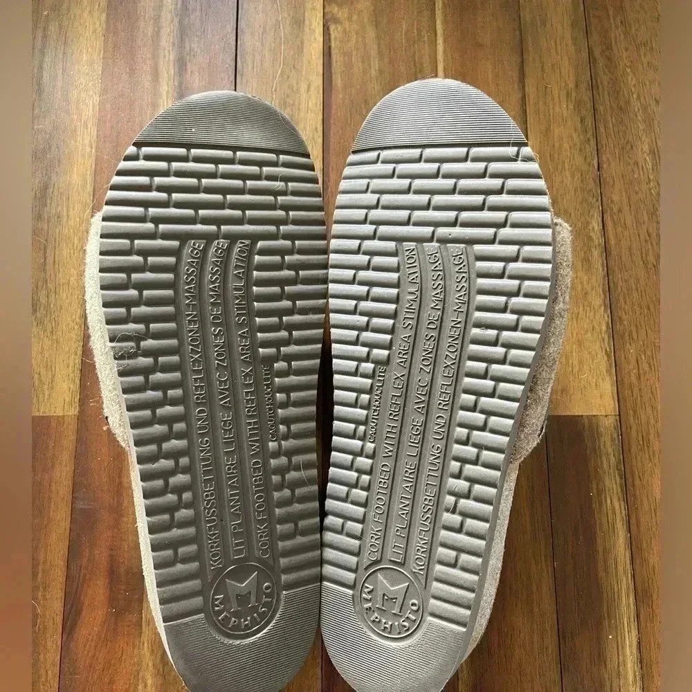 Mephisto Hanik Wool Felt Slides - image 8